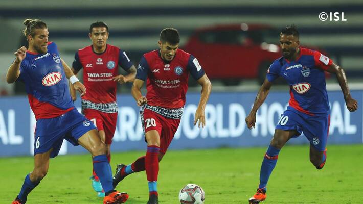 Bengaluru Jamshedpur share spoils in dramatic thriller Bengaluru Jamshedpur share spoils in dramatic thriller