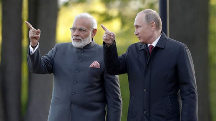 PM Modi Russian President Putin exchange views on situation