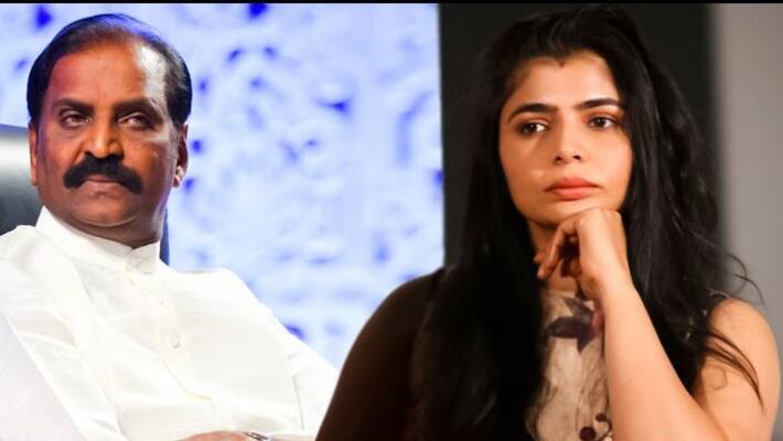 singer Chinmayi alleges lyricist Vairamuthu as sexual predator singer Chinmayi alleges lyricist Vairamuthu as sexual predator