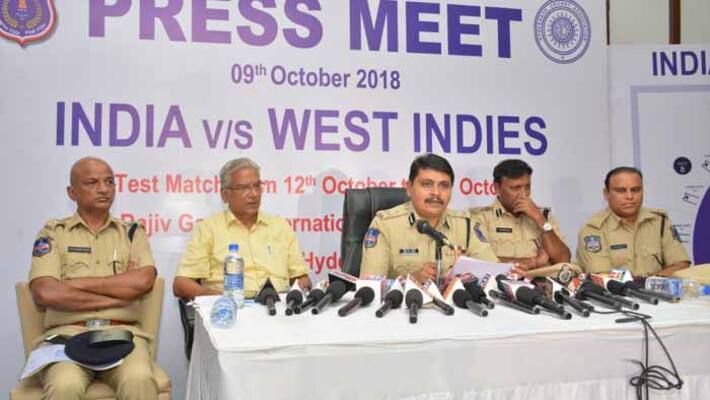 tight security for india-westindies test match in uppal tight security for india-westindies test match in uppal