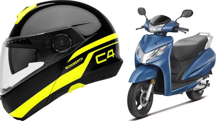Here is one helmet that is more expensive than Honda Activa scooter Here is one helmet that is more expensive than Honda Activa scooter