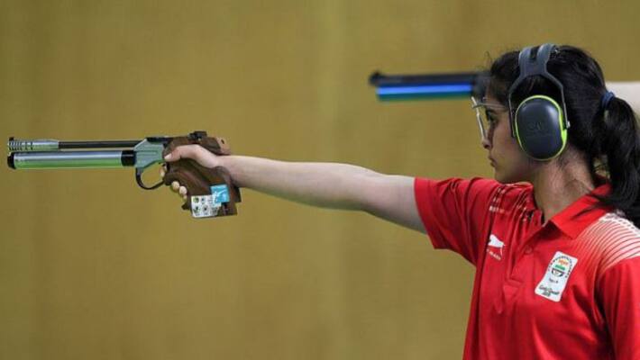 ISSF Shooting Manu Bhaker guns down seventh Tokyo spot ISSF Shooting Manu Bhaker guns down seventh Tokyo spot