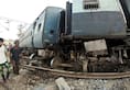Lucknow New Farakka Express derailment Special train buses  stranded passengers stranded in Rae Bareli