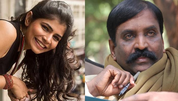 chinmayi replay for vairamuthu twit