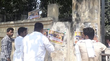Opposition in the parliamentary constituency of PM Modi opposes Thakore, made in poster Ravana