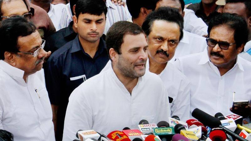 dmk and congress alliance in parliment election