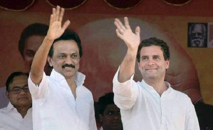 Congress party ready to contest alone ... Congress shocked DMK ..!