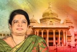 Karnataka JD(S) chief HD Deve Gowda Anitha Kumaraswamy party candidate