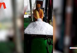 hailstone sell hand cart yamunanagar haryana ramleela actor