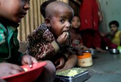 Hunger in India 20% children under age 5 underweight global hunger index