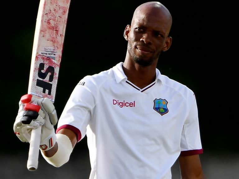 chase holder partnership recover west indies from dip