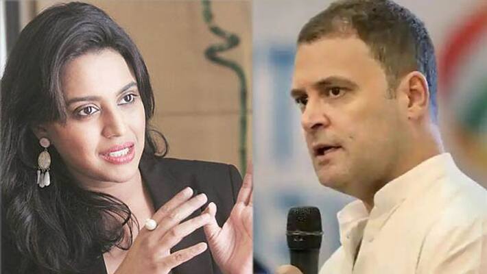 swara bhaskar praises rahul gandhi swara bhaskar praises rahul gandhi