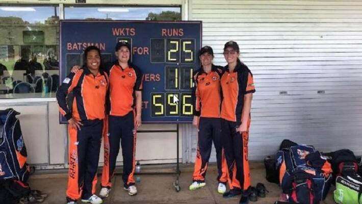 Northern Districts scores 596 off 50 overs in Adelaide womens cricket game Northern Districts scores 596 off 50 overs in Adelaide womens cricket game