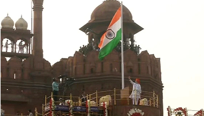 PM Modi To Hoist Tricolour From Red Fort On October 21 PM Modi To Hoist Tricolour From Red Fort On October 21