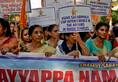 Sabarimala temple row Kerala woman journalists harassed entry ban protests