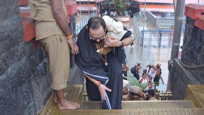 BJP MP Rajiv chandrasekar says that supreme court should reconsider the sabarimala judgement BJP MP Rajiv chandrasekar says that supreme court should reconsider the sabarimala judgement