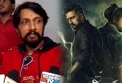 The Villain Actor Sudeep reacts to fans' anger about slapping Kannada superstar Shiva Rajkumar on screen Video