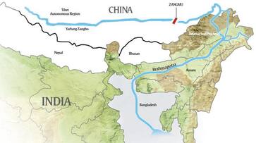 Arunachal Pradesh flash flood alert China Yarlung Tsangpo Siang Brahmaputra Ninong Ering Sushma Swaraj