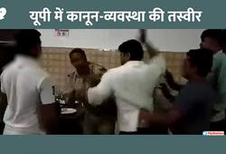 meerut inspector beaten by bjp councilor uttar pradesh yogi adityanath