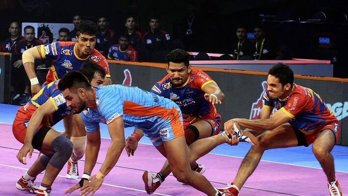 Pro kabaddi Bengal Warriors play out an exciting 40-40 tie with UP Yoddha Pro kabaddi Bengal Warriors play out an exciting 40-40 tie with UP Yoddha
