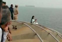 Devendra Fadnavis Amruta Maharashtra Chief Minister domestic cruise Angria