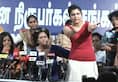 singer Chinmayi addresses the Tamil Nadu media on sexual harassment