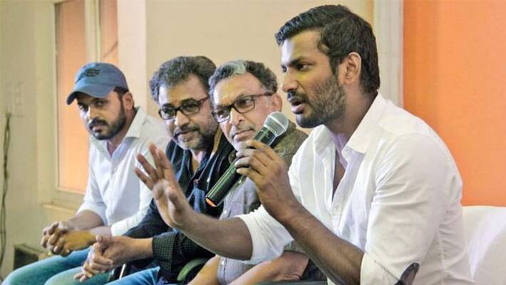 voices against vishal at producers council voices against vishal at producers council