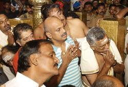 Kerala Sabarimala temple protests IG  Sreejith  Lord Ayyappa