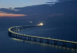 China Hong Kong world longest sea crossing bridge Xi Jinping political significance