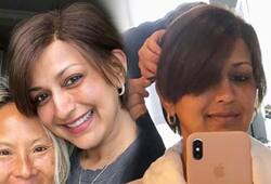 sonali bendre upload her new look photo