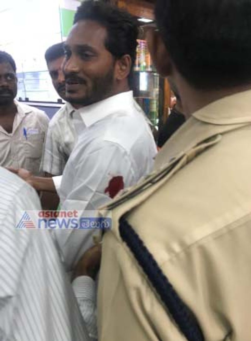 attack on ys jagan at vishaka