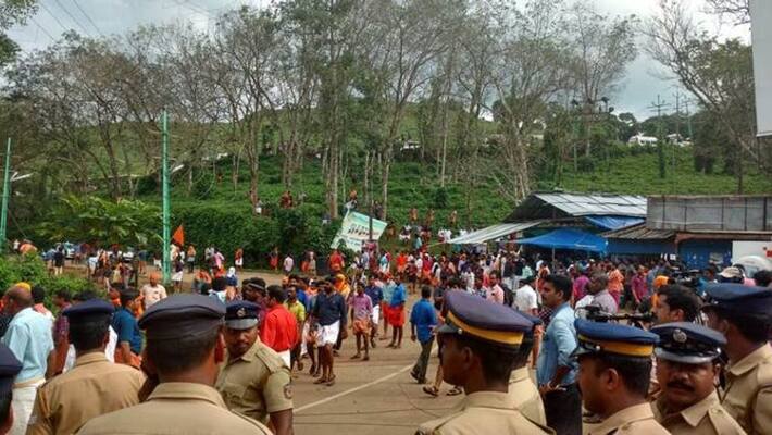 3701 people arrested in sabarimala conflict 3701 people arrested in sabarimala conflict