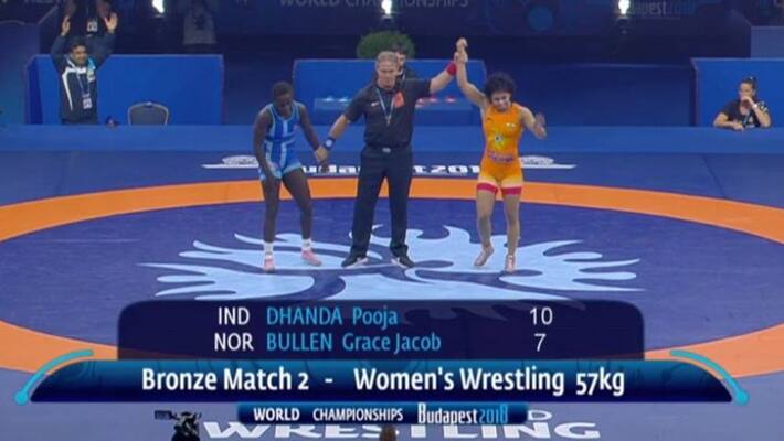 World wrestling Championship Pooja Dhanda wins bronze medal World wrestling Championship Pooja Dhanda wins bronze medal
