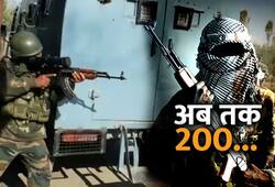 Army hits "Double Century" in valley; 8 terrorists gunned down in 19 hours