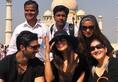 Sushmita Sen recently visited the Taj Mahal with model Rohman Shawl