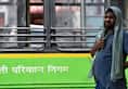 Delhi Transport Corporation strike government workers demands bus ESMA