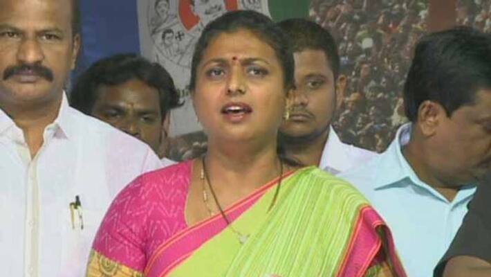 MLA Roja Sensational comments on Telugu Desam Party MLA Roja Sensational comments on Telugu Desam Party
