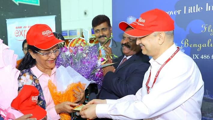 Air India Express launches non stop service between Bengaluru to Singapore Air India Express launches non stop service between Bengaluru to Singapore