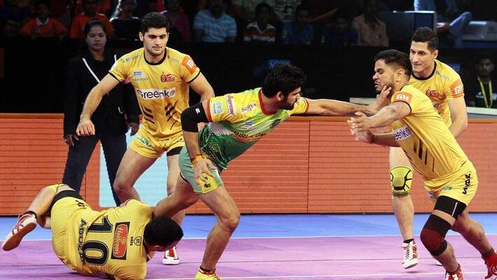 Pro Kabaddi 2018 Telugu Titans crush Patna Pirates 53-32 Pro Kabaddi 2018 Telugu Titans crush Patna Pirates 53-32