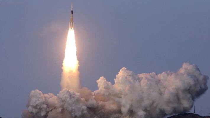KhalifaSat satellite is successfully launched by the UAE KhalifaSat satellite is successfully launched by the UAE