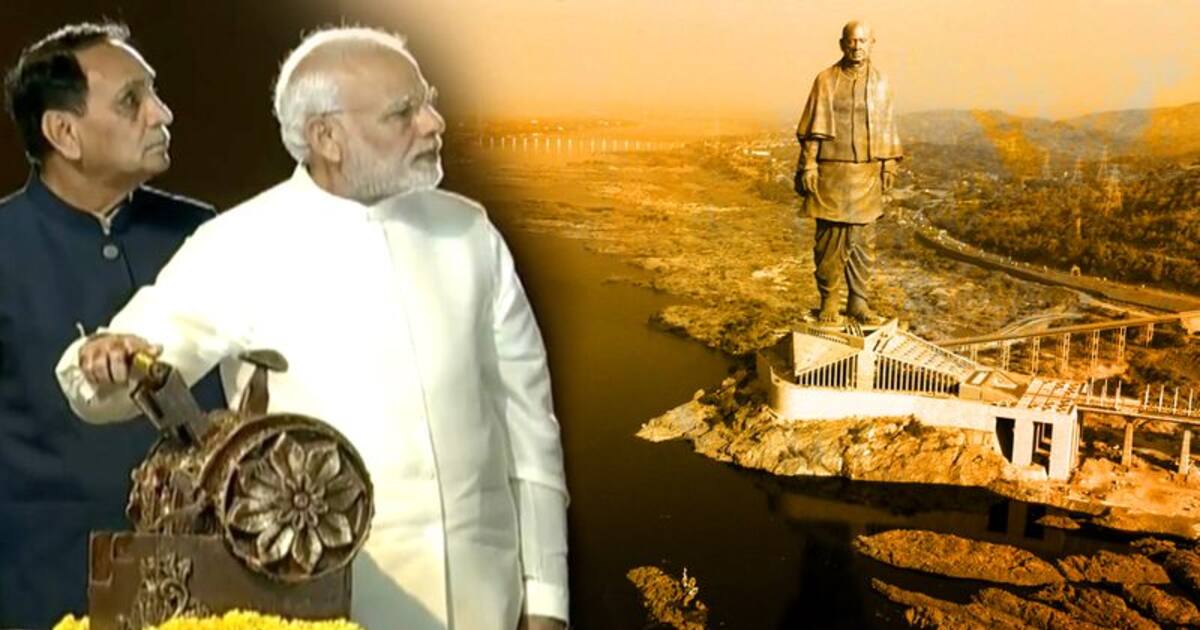 Prime Minister Narendra Modi inaugurates 'The Statue of Unity' in