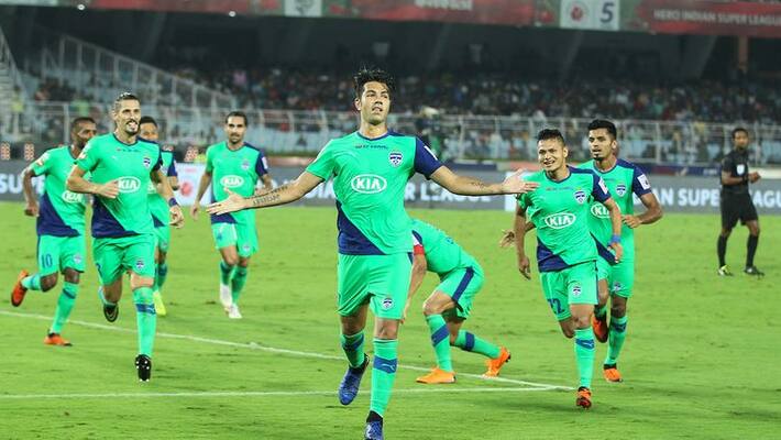 ISL football 2018 Bengaluru FC beat ATK by 2-1 ISL football 2018 Bengaluru FC beat ATK by 2-1