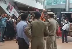 firing in varanasi mall 2 killed 2 injured