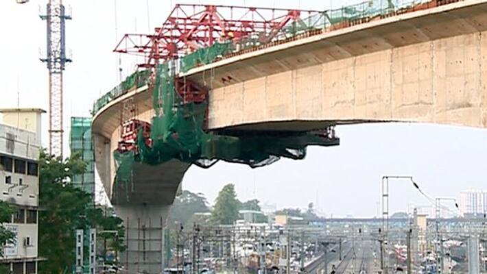 Kochi metros cantilever bridge to be ready soon Kochi metros cantilever bridge to be ready soon