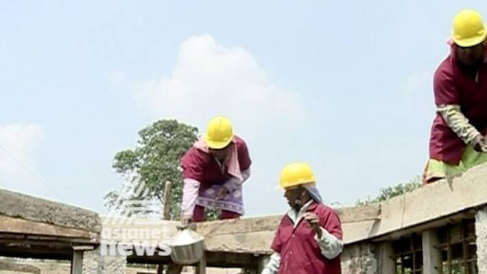 kudumbashree starting bulding construction in thodupuzha kudumbashree starting bulding construction in thodupuzha