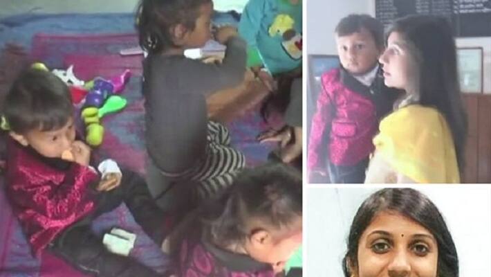 dist collector admit her son in govt nursury school dist collector admit her son in govt nursury school