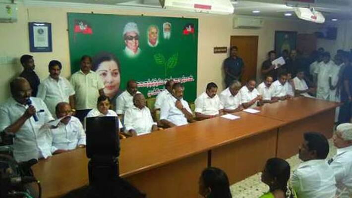 CM Edappadi discuss about by-elections CM Edappadi discuss about by-elections