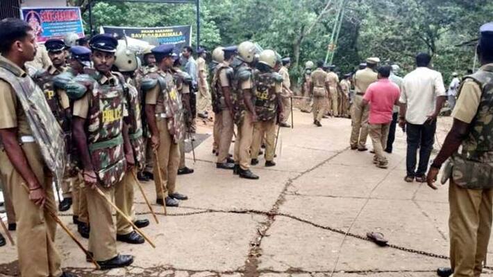 Sabarimala Temple...Section 144 imposed Sabarimala Temple...Section 144 imposed