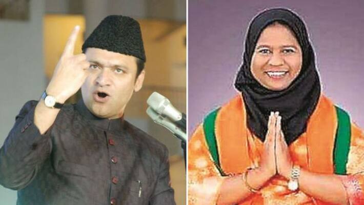 bjp nominates muslim woman against muslim candidate at hyderabad bjp nominates muslim woman against muslim candidate at hyderabad