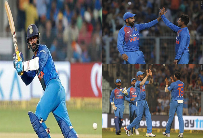 India beat West Indies in 1st t20 at Kolkata by five wicket